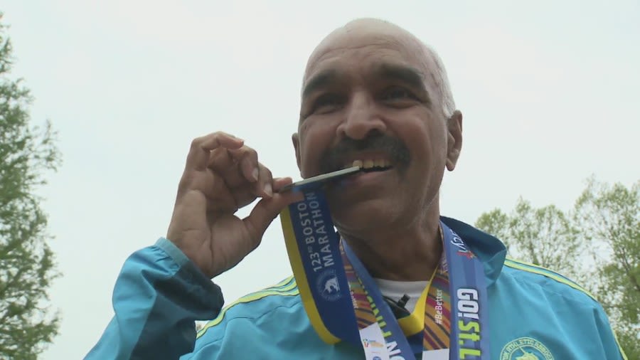 St. Louis man fighting cancer runs in 100th marathon
