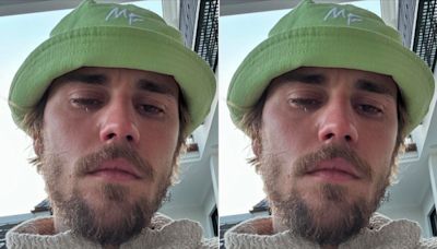 Justin Bieber preocupa fãs ao postar fotos chorando e registro de maconha