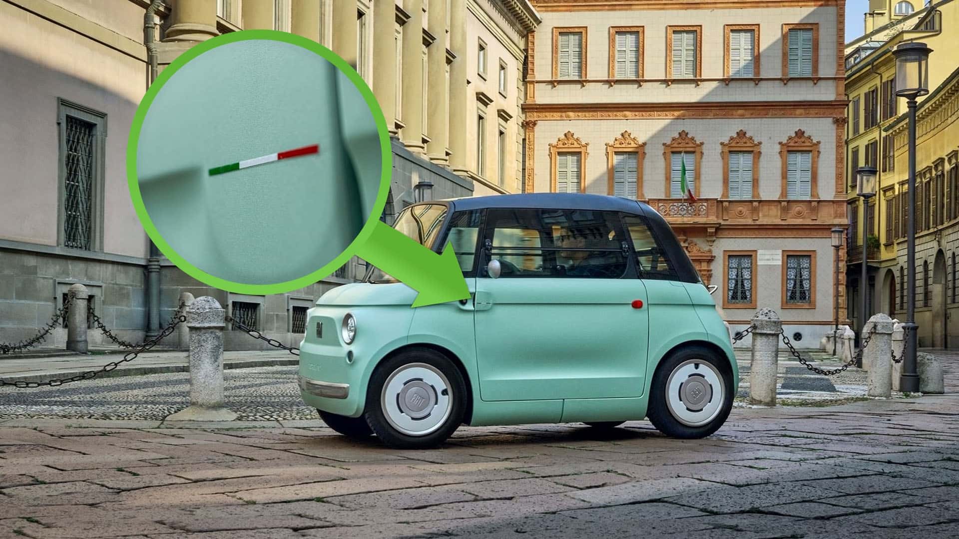 Italy Seizes Fiat Topolino EVs Over Use Of Tiny Italian Flag Emblem