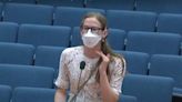 Violet Affleck Speaks Out Against Proposed L.A. Mask Ban at Board of Supervisors Meeting