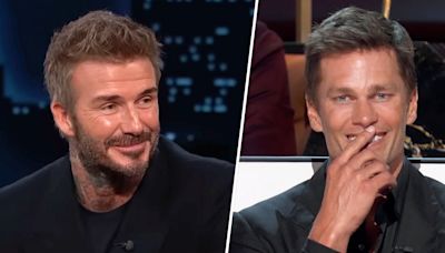 David Beckham says he texted Tom Brady after his roast: 'It was hard to watch'