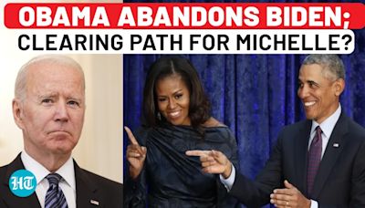 After Trump Shooting, Even Obama Turns Against Biden, Clears Path For Wife Michelle? | US Election