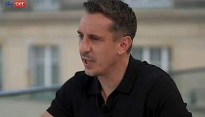 Gary Neville reveals the 'rule' he makes himself follow as a Sky Sports pundit