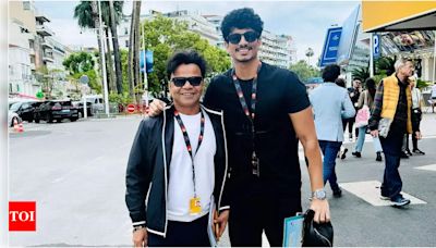 Rajpal Yadav Cannes Debut: Rajpal Yadav debuts at Cannes 2024 alongside Kaam Chalu Hai director Palaash Muchhal | - Times of India