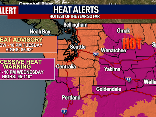 Seattle weather: Heat wave continues with possible record heat