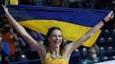 On U.S. soil, Ukraine's athletes bring message: 'We protect our country on the track'