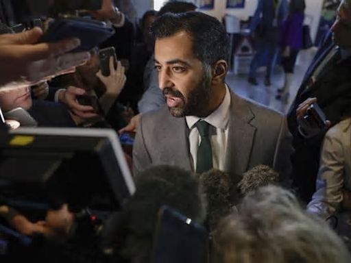 Scotland’s leader Humza Yousaf resigns after a year in power, throwing his pro-independence party into chaos