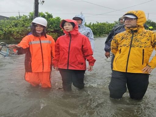 周春米馬不停蹄察大雨水情 爭取近28億排水計畫解決積淹水問題 | 蕃新聞