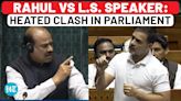 Rahul Gandhi Vs Lok Sabha Speaker: Why Om Birla Got Angry At Congress MP's NEET, Agniveer Speech