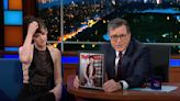 Stephen Colbert: CBS Didn't Want to Show Kristen Stewart's Rolling Stone Cover