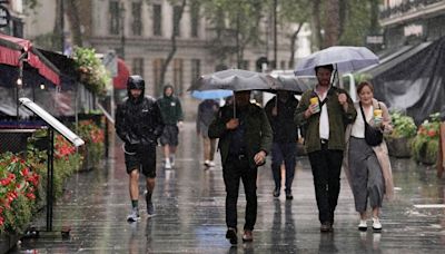Amber warnings issued for heavy rain and flooding