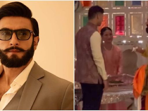 Anant Ambani-Radhika Merchant Wedding: Ranveer Singh relishes paan at couple's haldi ceremony; WATCH