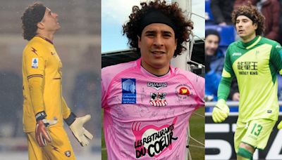 ¿Cuántos descensos sufrió Guillermo Ochoa en Europa?