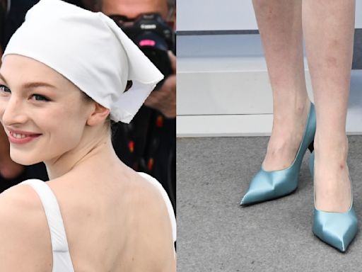 Hunter Schafer Pares Back With Custom Prada Pump Shoes at ‘Kinds of Kindness’ Photocall in Cannes