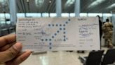 Crowdstrike Outage: IndiGo Passenger Issued Handwritten Boarding Pass Shares Picture