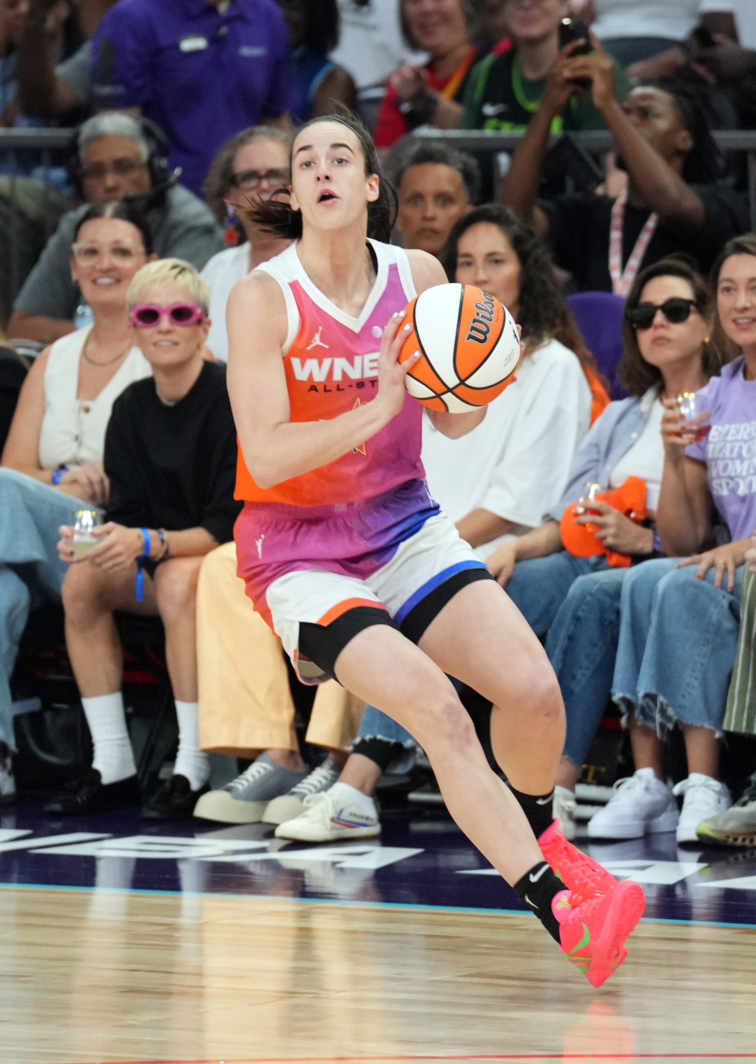 How many points did Caitlin Clark score in WNBA All-Star Game?