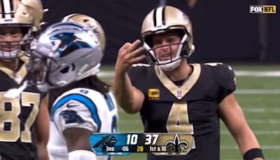 Cameras Caught Derek Carr Roasting Panthers CB With Savage Line During Blowout Win