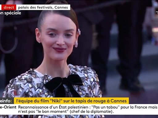 Cannes 2024 : Charlotte Le Bon éclatante sur la Croisette grâce à un accessoire particulier