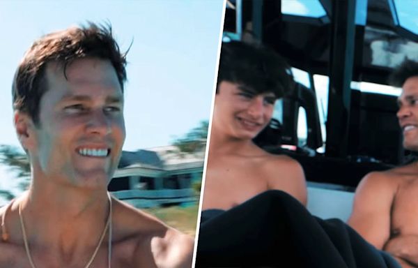 Tom Brady and his kids are getting the ‘summer started’ in new video from holiday weekend