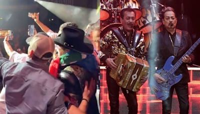 Tigres del Norte, un éxito en Londres: incluso sus fans invaden el escenario