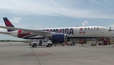 Delta Air Lines unveils Team USA plane for Paris Olympics