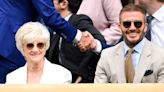 David Beckham returns to Wimbledon with his mum Sandra