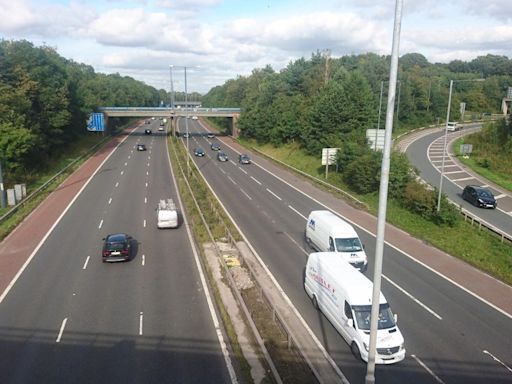 Upcoming M56 closures announced – and details of work complete so far