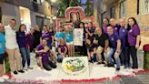 La falla Poble Nou, Avinguda y el grupo del Colegio la Purísima triunfan con sus cruces de Mayo de Torrent