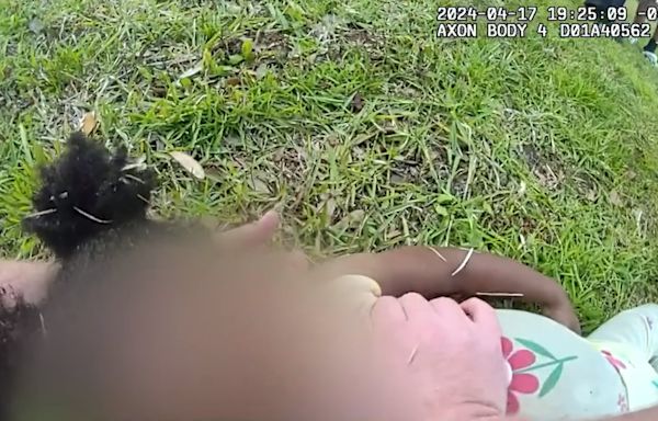 Body camera video shows Jacksonville police, neighbors saving toddler after near drowning