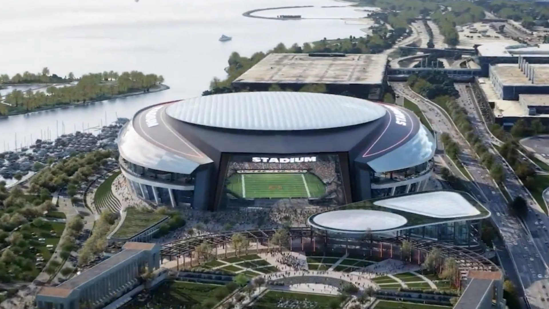 Inside Chicago Bears new $3.2 billion lakefront stadium