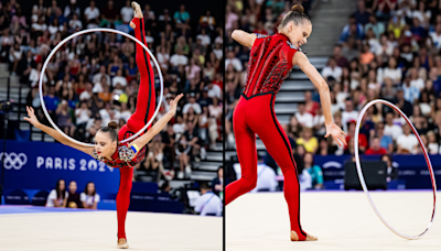 Rhythmic gymnast's 'Thriller' routine goes viral as Olympics viewers say 'they've never seen anything like it'