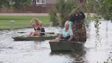 Parts of Southeast of Louisiana experience flooding due to Tropical Storm Alberto