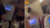 Shirtless British man punches stewardess after ‘smashing up’ toilets during flight