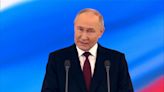 Putin sends message to West as he is sworn in for fifth term as Russian president