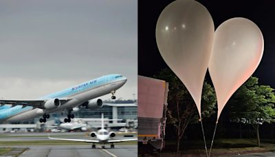 影/北韓千顆「糞便氣球」入侵 首爾仁川機場3度停起降...貨車遭擊中起火