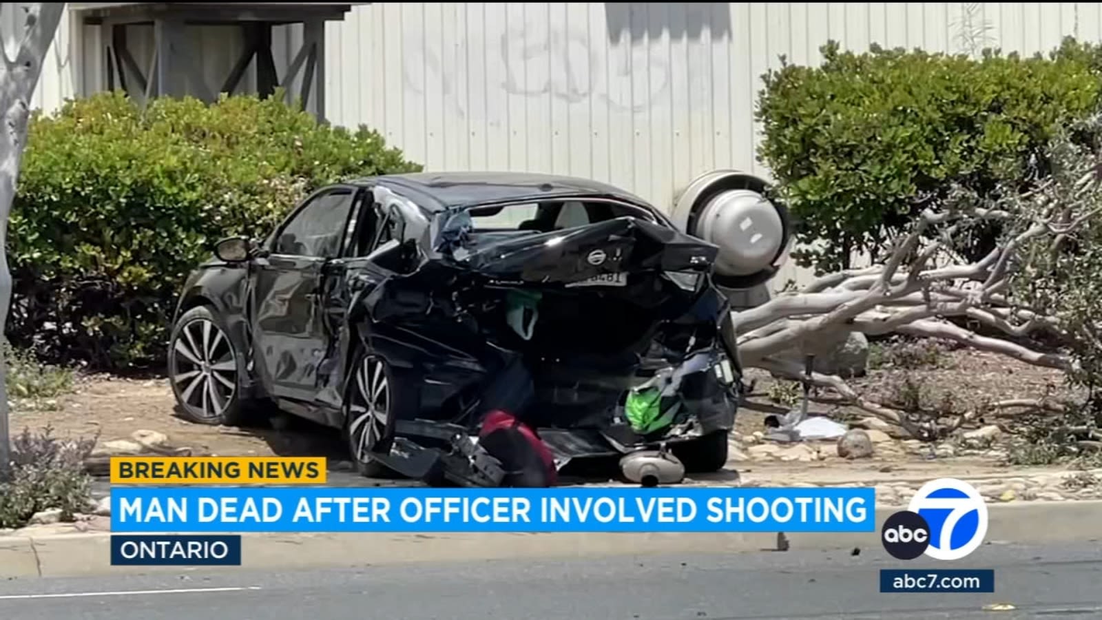 Innocent driver, suspect dead after police chase, officer-involved shooting in Ontario