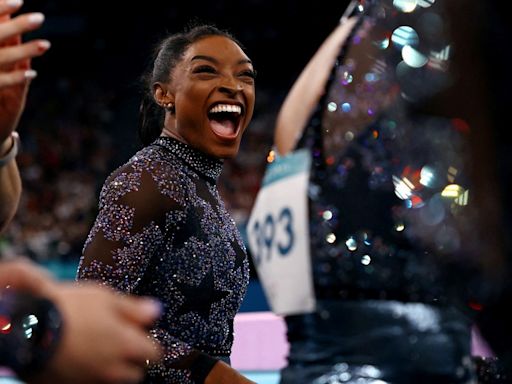 Entre ovaciones, Simone Biles volvió con todo a los Juegos Olímpicos