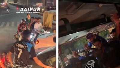 IPL 2024, RR vs MI: Fan Rescues Mumbai Indians Team Bus from Traffic, Players Applaud | WATCH - News18