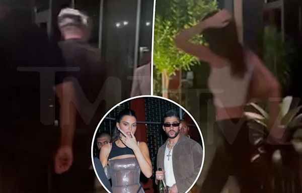Kendall Jenner and Bad Bunny’s romance seemingly heats up with date night in Miami