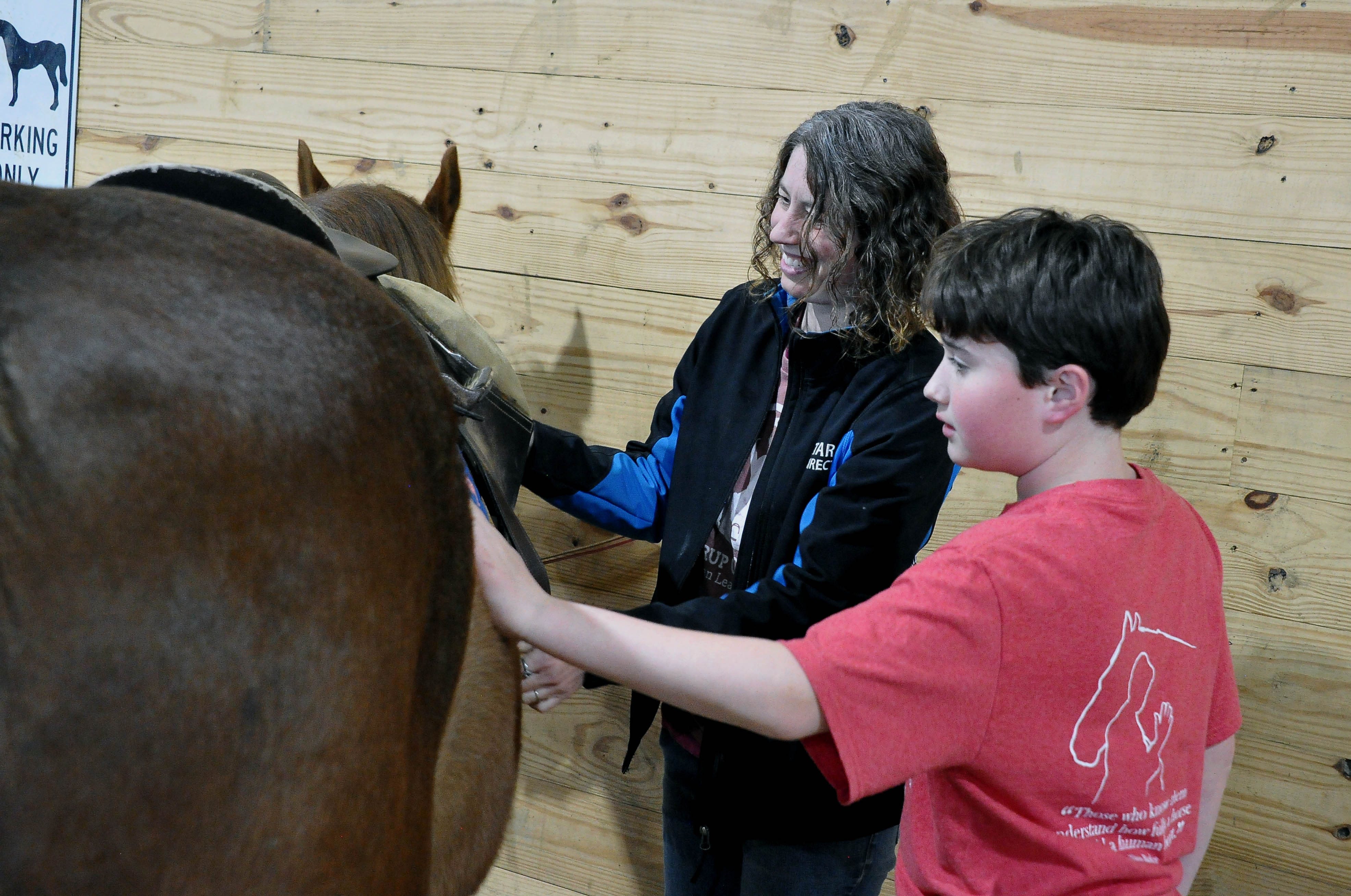 Stirrup Courage combines owner's passion, expertise for unique therapeutic experience