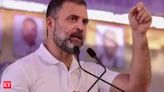 BJP people behind violence, hatred do not understand basic principles of Hinduism: Rahul Gandhi - The Economic Times