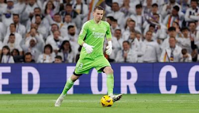 Lunin To Leave Real Madrid If Not Included In Champions League Final 2023/24