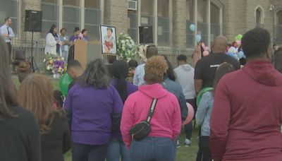 Olney High School community remembers beloved Philadelphia teacher Ondria Glaze with vigil, balloon release