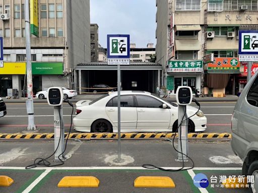 因應淨零碳排趨勢 嘉市增設電動汽車充電樁 | 蕃新聞