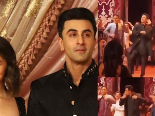 Alia Bhatt and Ranbir Kapoor Groove To 'Show Me The Thumka' At Anant and Radhika's Sangeet | Watch - News18