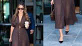 Jessica Alba Gets Dainty in Slingback Pumps in New York City