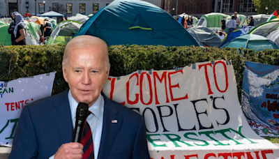 EU: protestas universitarias, un riesgo electoral para Biden