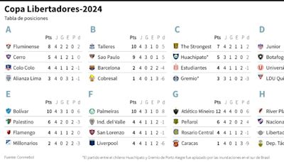 Palmeiras busca sellar contra Del Valle el liderato del grupo en la Libertadores