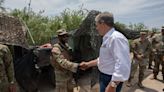 Pillen visits Nebraska National Guard on Texas-Mexico border with Speaker Arch, Sen. Tom Brewer