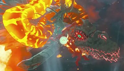 Zelda: Tears of the Kingdom players chase the elemental dragons after one player discovers a different Triforce on their backs